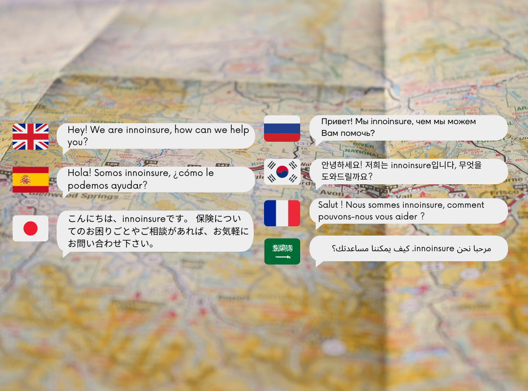 A multilingual team at your service.