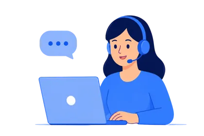 Customer support illustration