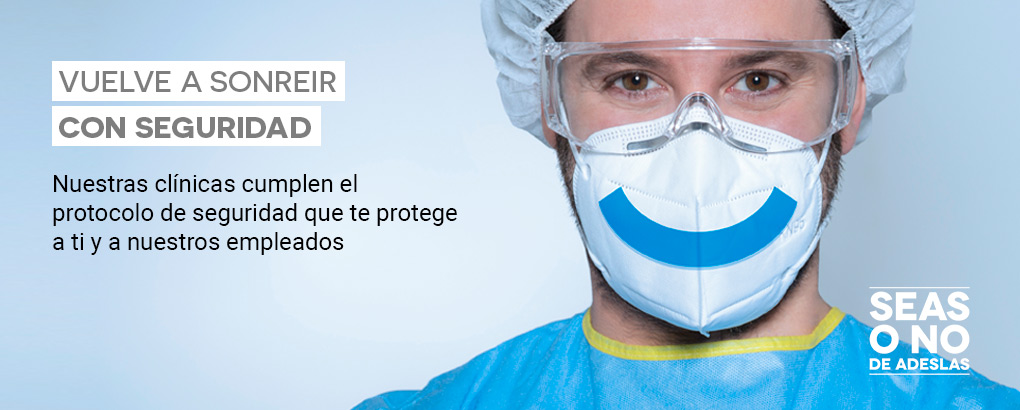 Adeslas certifies the safety of its dental clinics against Covid-19