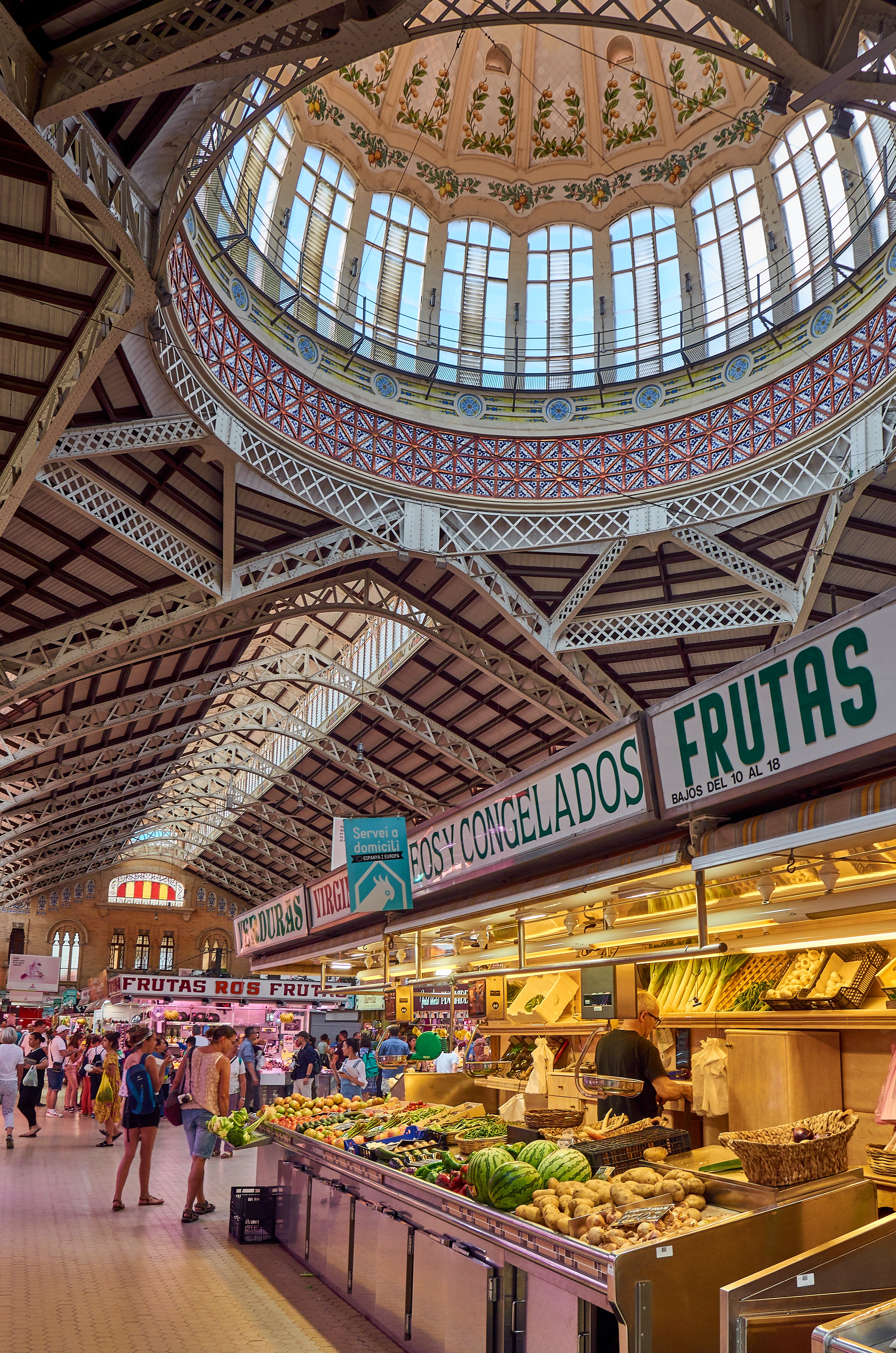 Fresh market from local farmers in Spain